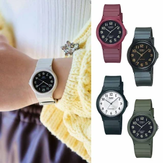 【CASIO 卡西歐】經典日系簡約指針錶-14款可選(MQ-24系列)
