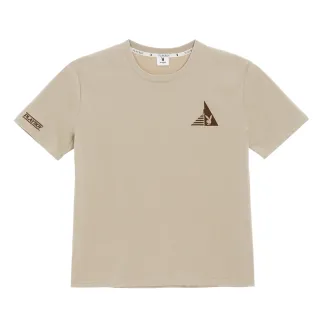 【PLAYBOY】涼感繡花圓領T-SHIRT(灰綠色)