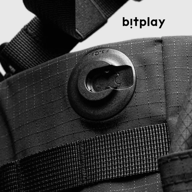 【bitplay】雙11 618 2L 跨境旅行小包-黑色(隨身/出國/逛街/護照/手機/水壺/錢包/自由行/登機)
