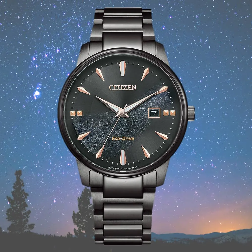 【CITIZEN 星辰】L系列Ambiluna解構自然之美仿生學限量女錶 附米蘭錶帶 玫瑰金 34mm(EM1003-48X)