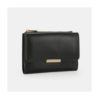 【74 盎司】交換禮物 KIM真皮雙層釦式中夾(LN-810-KI-W)