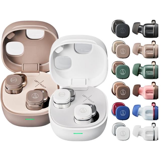 【audio-technica 鐵三角】ATH-SQ1TW2(真無線耳機)