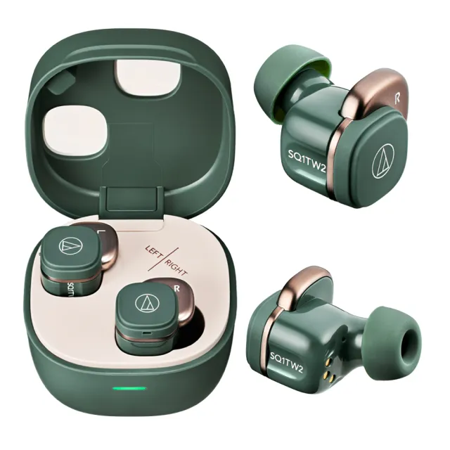 【audio-technica 鐵三角】ATH-SQ1TW2(真無線耳機) - momo購物網 - 好評推薦 -2025年7月