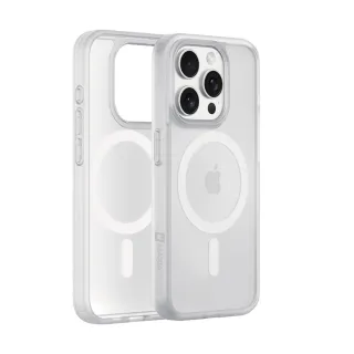 【MAXIA】iPhone 15 Pro Max 霧透磁吸保護殼(支援MagSafe i15 Pro/Pro Max 霧透明/霧透藍)