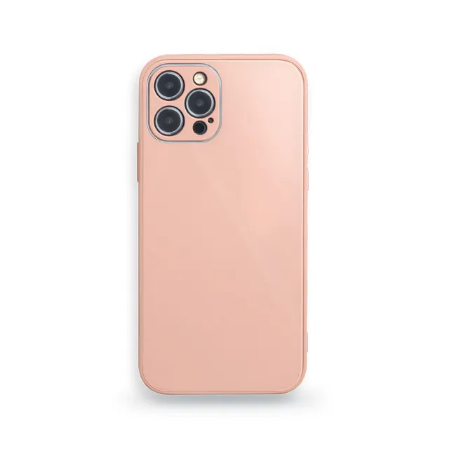【General】iPhone 12 Pro 手機殼 i12 Pro 6.1吋 保護殼 液態矽膠玻璃手機保護套