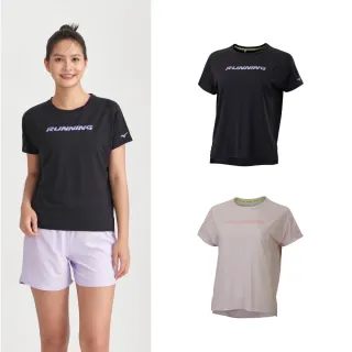 【MIZUNO 美津濃】女款路跑短袖T恤 J2TAC204XX（任選一件）(T恤)