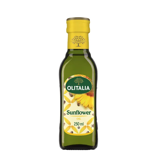 【Olitalia 奧利塔】純橄欖油禮盒組1000mlx6瓶(+贈頂級葵花油250mlx2瓶)