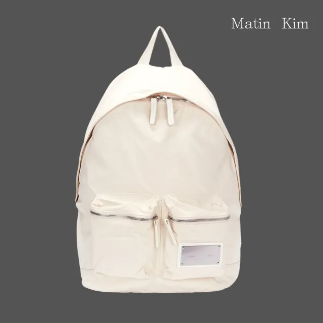 【MATIN KIM】官方旗艦 多功能後背包(象牙白)