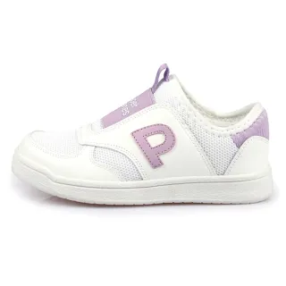 【Paperplanes】韓國空運。樂活生活P字造型套腳童鞋(7-7038/現貨)出清品