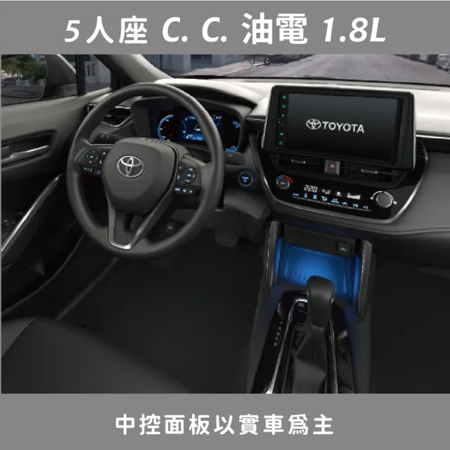 【直航租車】TOYOTA COROLLA CROSS HYBRID 油電車1.8L｜假日1日券｜(直航租車安心含保險)