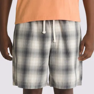 【VANS 官方旗艦】Range Plaid Loose 灰色格紋短褲