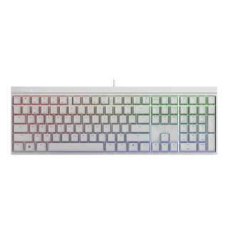 【Cherry】Cherry MX Board 2.0S MX2A RGB 白正刻 靜音紅軸(2.0S 白 靜音紅軸 二代軸 RGB 電競 鍵盤 機械)