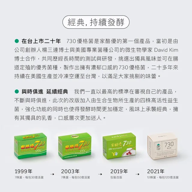 【jarou 家酪優】730優格菌粉-16包x6盒(DIY優格、中高溫發酵、適用大部分優格機)