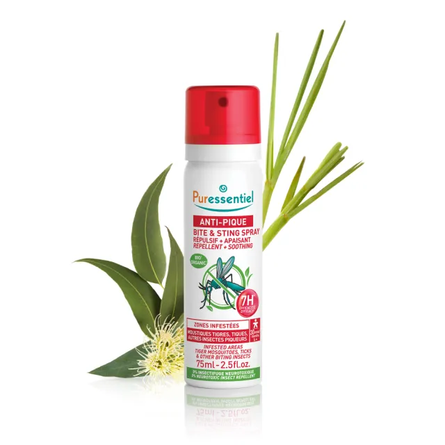 【Puressentiel 璞萃】E°5 全效防護 防蚊精油噴霧 75ml(全身加強型)