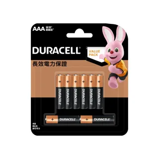 【DURACELL】金頂 鹼性電池-4號AAA(8入裝)