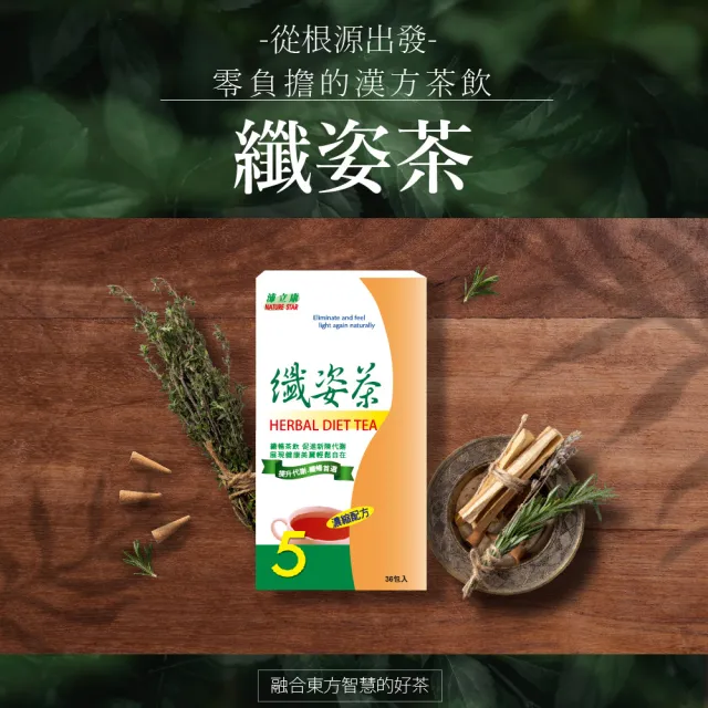 【BIOline星譜生技】沛立康纖姿茶8盒(36包/盒)(漢方草本順暢代謝. 決明子.洋薏仁.咸豐草.甜菊.黃耆)