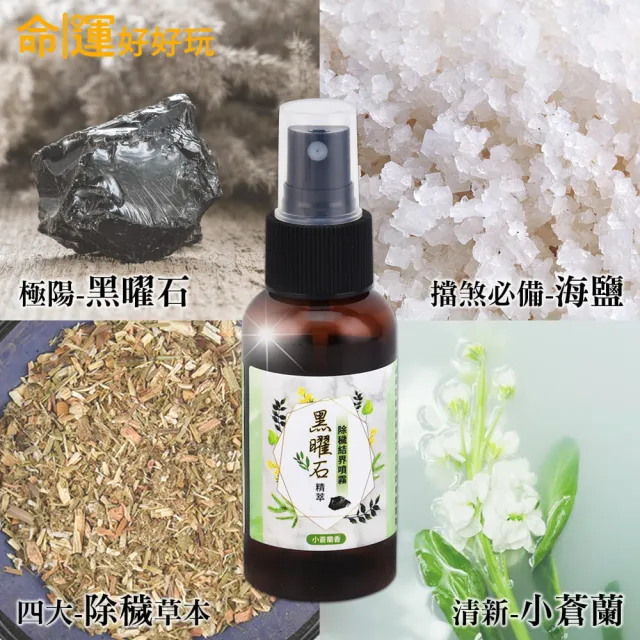 【命運好好玩】李玉珮-水晶精萃結界噴霧組(3款任選3入)