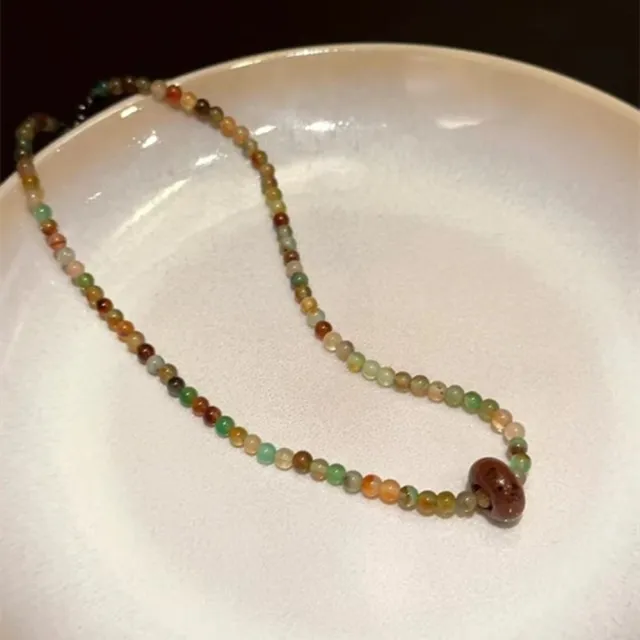 【Penny 珮妮】孔雀瑪瑙金天鵝石吊墜項鍊(母親節 交換禮物 送女友 生日禮物 情人節 尾牙 新年禮物 結婚)