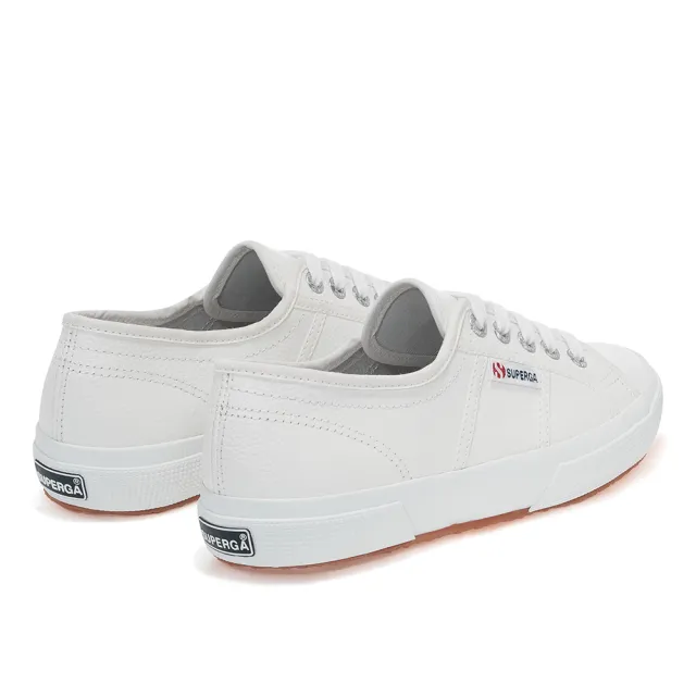【SUPERGA】休閒鞋 男鞋 女鞋 小白鞋 2750 經典系列 皮革 白 S009VH0-900