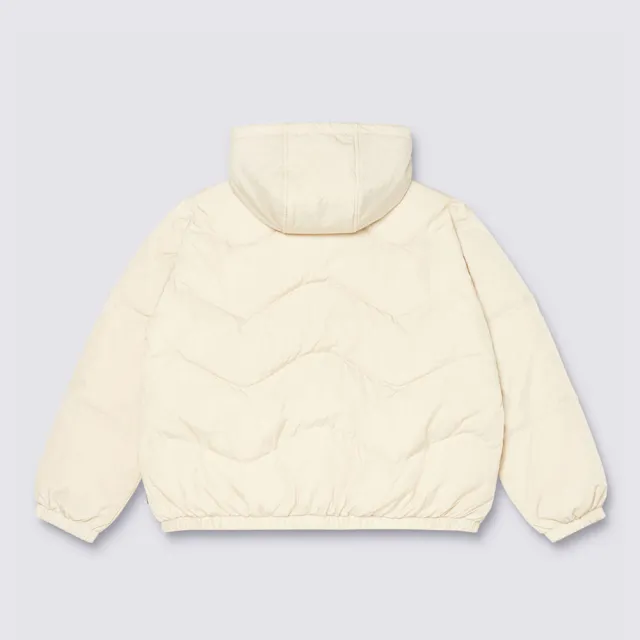【VANS】官方旗艦 Multi Quilt 米白色羽絨外套