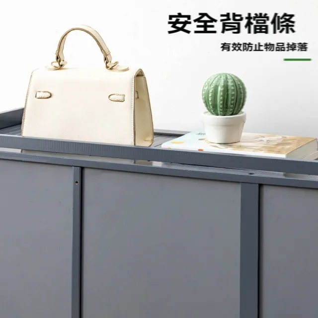 【顧家家居】雙開折疊門多層鞋櫃60×33×100公分(鞋櫃/玄關櫃/置物架/收納櫃/預售15天)