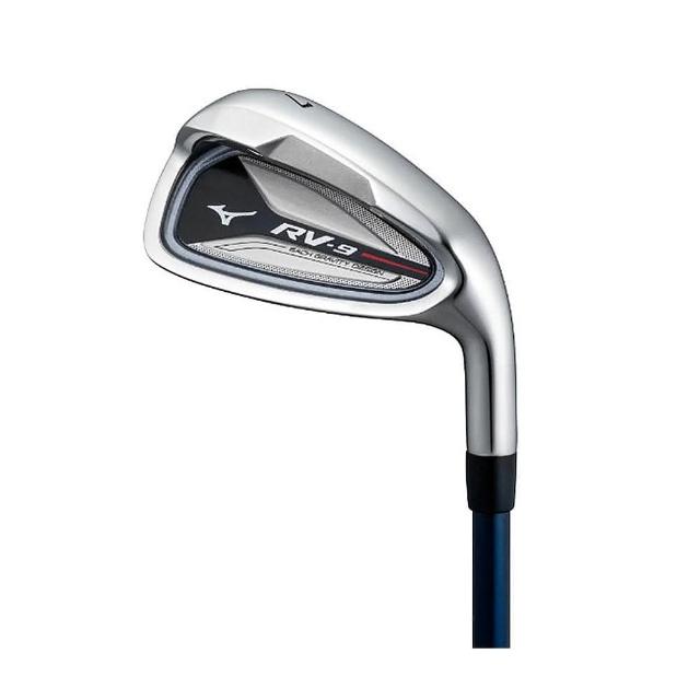 【MIZUNO 美津濃】RV9 高爾夫 #7號鐵桿 練習桿 碳纖桿身/鐵桿身(原廠7號鐵桿 初學必備)
