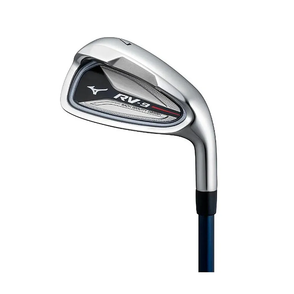 【MIZUNO 美津濃】RV9 高爾夫 #7號鐵桿 練習桿 碳纖桿身/鐵桿身(原廠7號鐵桿 初學必備)
