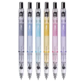 【ZEBRA 斑馬牌】日本 不易斷芯自動鉛筆-煙燻色系 MAZ84A-SM 0.5mm(自動筆 DelGuard Light)
