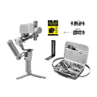 【DJI】RS 4 Mini Combo 套裝版+收納包+螢幕鋼化貼+LPD-130 L型支架+TM-2魔術手臂+TM-3魔術手臂(公司貨)