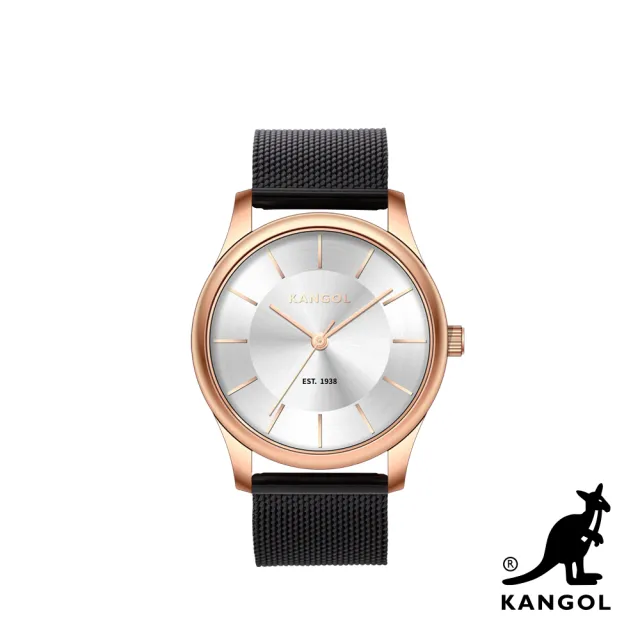 【KANGOL】下單登記贈100MO幣│英國袋鼠 最新優雅晶鑽錶/手錶/腕錶(多款任選)