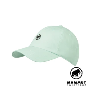 【Mammut 長毛象官方直營】Baseball Cap Mammut 經典棒球帽 鼠尾草銀綠 #1191-00051