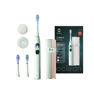 【Oclean  歐可林】X Ultra  SET數字化APP觸控智能音波電動牙刷(草薄荷)