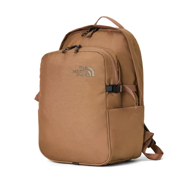 【The North Face】北臉 後背包 運動包 書包 旅行包 大容量 雙層 BTC DAYPACK 棕 NF0A8B1Z5K2