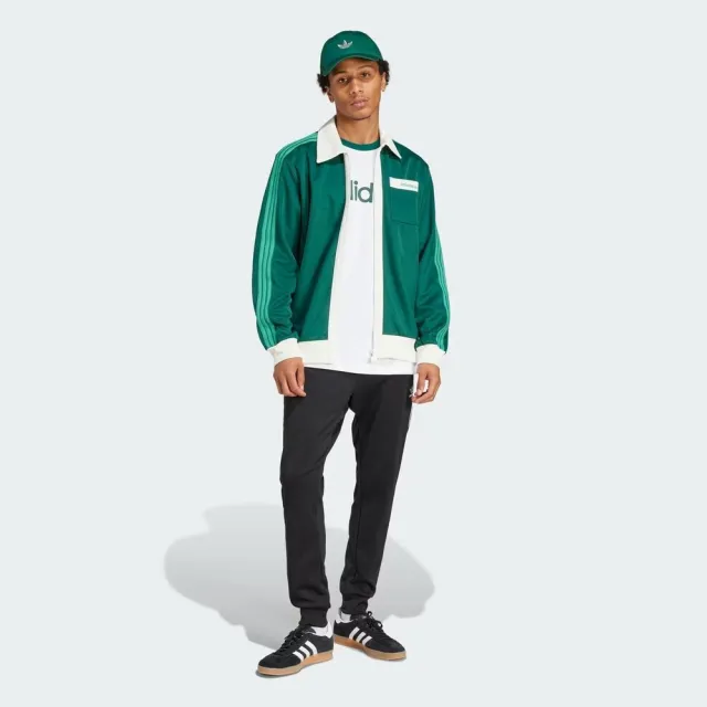 【adidas 愛迪達】Simple Tee 男 T恤 運動上衣 休閒短袖 白 綠 亞版(JC8371)