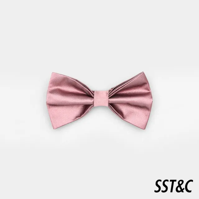 【SST&C】灰粉色素面領結00402502008(換季55折)