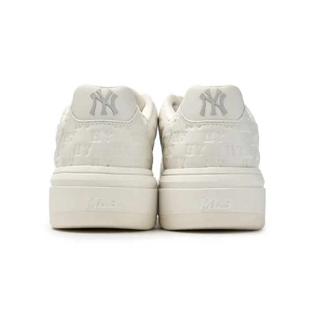 【MLB】Monogram老爹鞋 學長鞋 Chunky Liner系列 紐約洋基隊(3ASXE015N-50WHS)