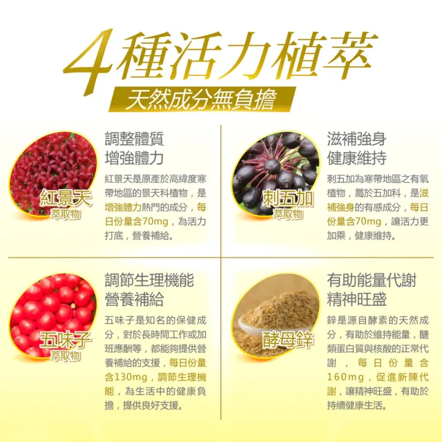 【Dr.Advice 健康力】法國天然酵母B群活力錠60錠X3瓶 徐若瑄代言(全素 長效緩釋 紅景天 五味子 鋅)