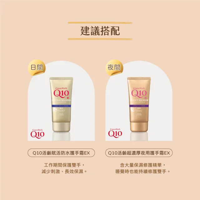 【KOSE Q10】護手霜EX-80g(夜用/美白/超潤/賦活/滋潤/富貴手可用)