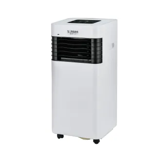 【SONGEN 松井】3500BTU 露營/居家兩用清淨除濕移動式冷氣機附冷氣口延伸雙管(SG-A601C)