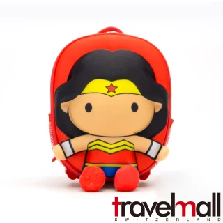 【Travelmall】DC正義聯盟兒童授權公仔背包(神力女超人)