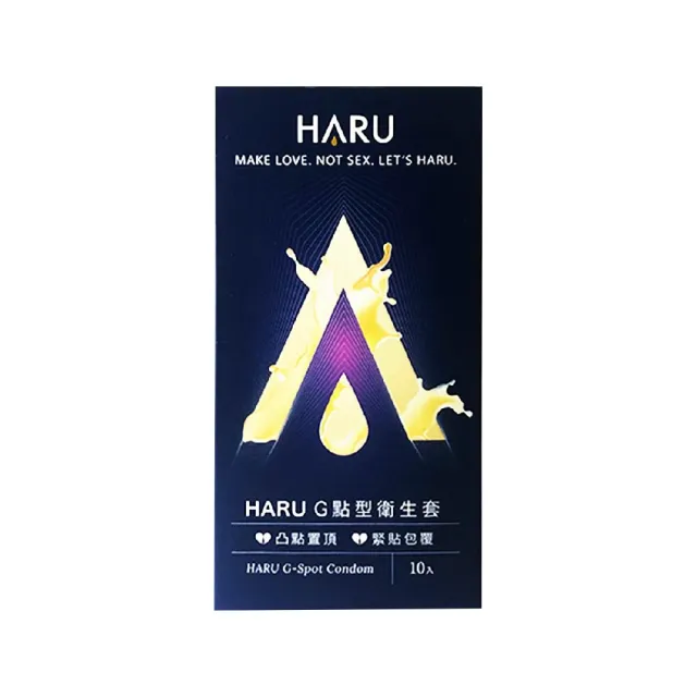 【HARU 含春】提耐G點組合保險套20入(提耐型10入+G點型10入)