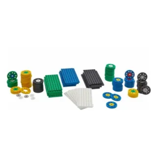 【Plus-Plus 加加積木】小顆粒 小加加輪子+底板組(配件組)