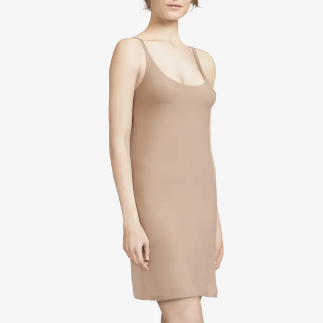 【Chantelle 仙黛爾】Soft Stretch.涼感透氣無痕打底襯裙 XS-XXL 膚色.10610_0WU(超強彈力)