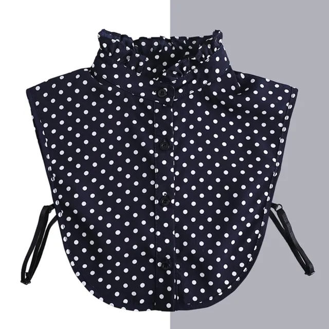 【米蘭精品】現貨+預購 假領子襯衫領片(圓點印花上班族內搭女裝配件6款74ko40)