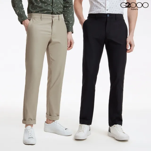 【G2000】男款 出清品 斜紋休閒斜袋長褲(6款可選) 父親節禮物