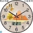12吋電波時鐘(自動對時 分秒不差)
