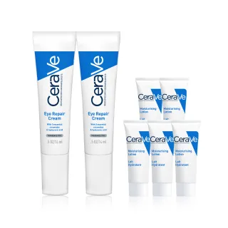 【CeraVe 適樂膚】雙入組★全效亮眼修護精萃14ml*2