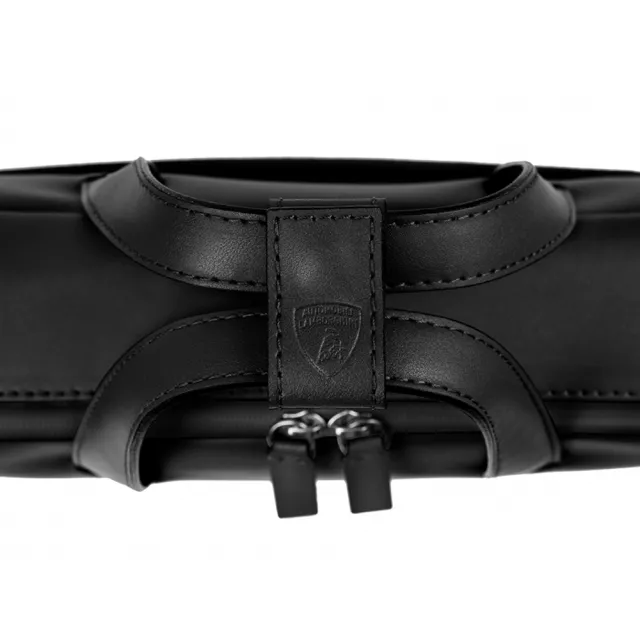 【Automobili Lamborghini】雙11 藍寶堅尼 限量2折 義大利頂級小牛皮公事包肩背包 全新專櫃展示 