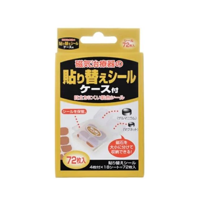 磁力貼替換貼布72枚入x1盒(磁力貼 替換貼布 磁石貼片)