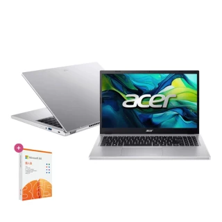 【Acer 宏碁】微軟M365組★15.6吋i5效能筆電(Aspire Go/AG15-71P-58SL/i5-13420H/8G/512G/W11)